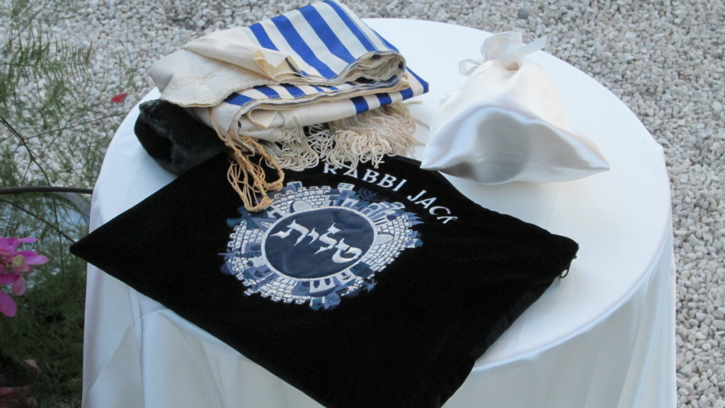 Rabbi Jack's tallit bag 